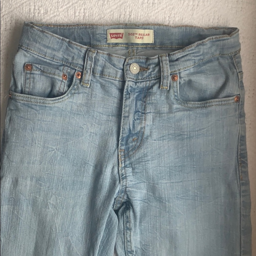 Boys 502 Levi’s Jeans Size 12 - Picture 2 of 7